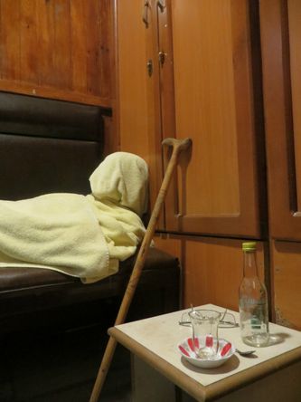 Repos après le Hammam!