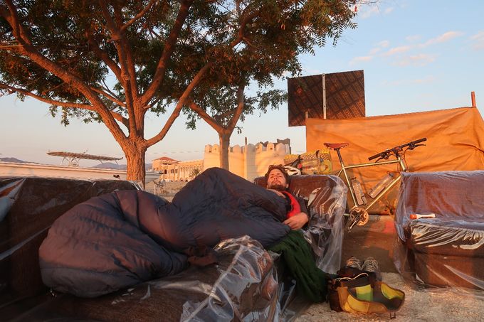 Un open space comme m'ont dit des Indiens immigrés qui passaient par là (EAU).