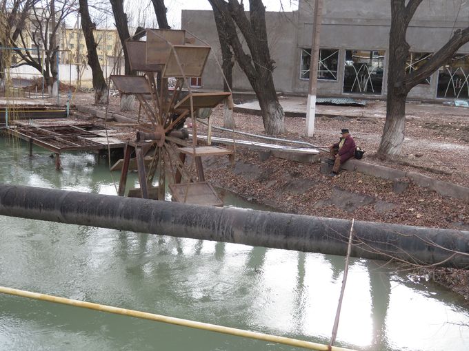 Pêcheur ouzbek.